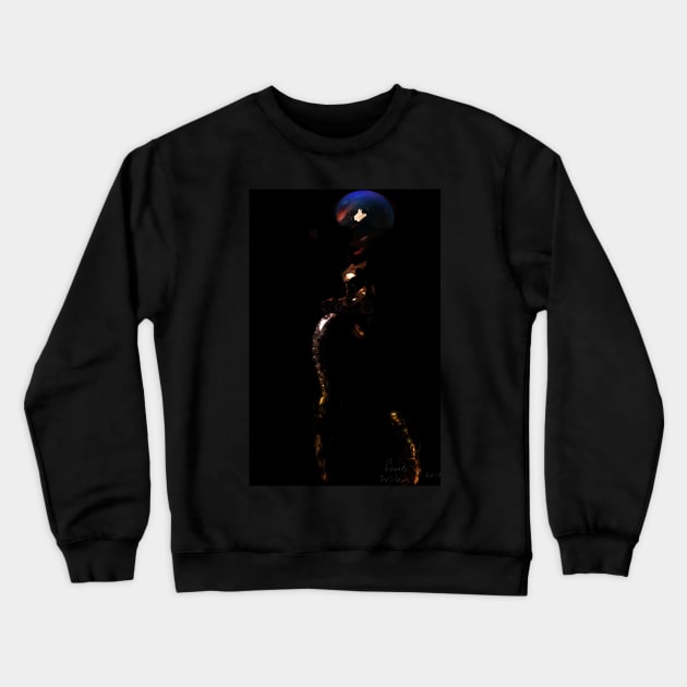 Synthesis molecular Crewneck Sweatshirt by grantwilson